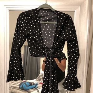 Nasty Gal Tops - Cropped Tie Top Nasty Gal Tops - Cropped Tie Top